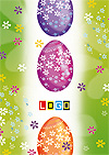 Wzór WZ1-061 - Kartki z LOGO, Karnety wielkanocne z LOGO - podgląd miniaturka